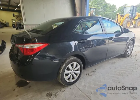 2015 Toyota Corolla L from USA, damaged, VIN 2T1BURHE4FC367662